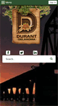 Mobile Screenshot of durant.org